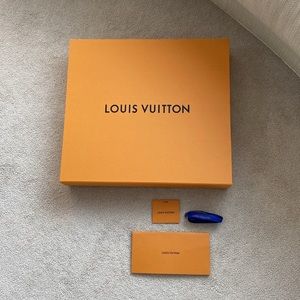 Louis Vuitton Gift Box/ Gift Tag/ Receipt Envelope